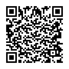 Código QR para número de telefone +2693493876