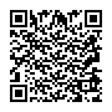 Código QR para número de teléfono +2693493881