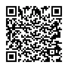 QR-код для номера телефона +2693493888