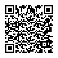 Codice QR per il numero di telefono +2693493889