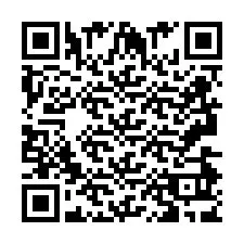 QR код за телефонен номер +2693493901