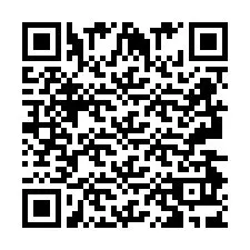 QR код за телефонен номер +2693493918