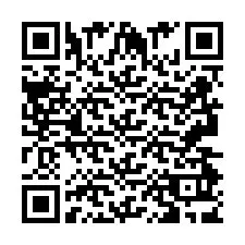 QR-koodi puhelinnumerolle +2693493919