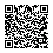 Codice QR per il numero di telefono +2693493930