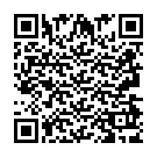 QR код за телефонен номер +2693493944