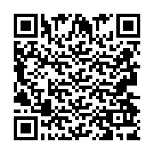 QR-code voor telefoonnummer +2693493977