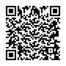 Código QR para número de telefone +2693494002