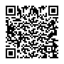 QR-code voor telefoonnummer +2693494009