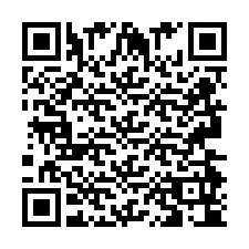 Código QR para número de telefone +2693494042