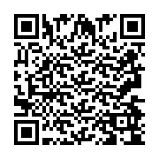 QR код за телефонен номер +2693494061