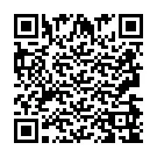 QR-code voor telefoonnummer +2693494101