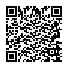 QR код за телефонен номер +2693494145