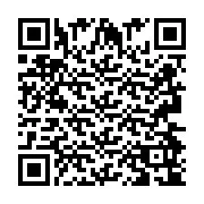 Codice QR per il numero di telefono +2693494162