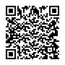 QR-код для номера телефона +2693494166