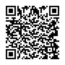 Código QR para número de teléfono +2693494256