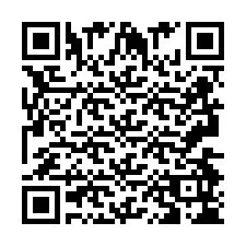 Código QR para número de telefone +2693494261