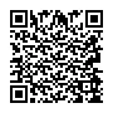 Código QR para número de telefone +2693494296