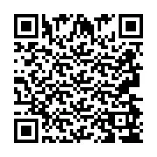 Código QR para número de telefone +2693494313