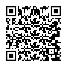 Código QR para número de teléfono +2693494333