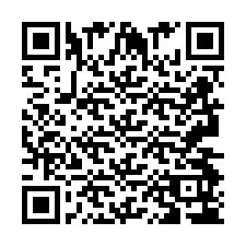 Código QR para número de teléfono +2693494339