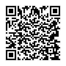 Codice QR per il numero di telefono +2693494347