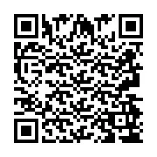 Código QR para número de telefone +2693494358