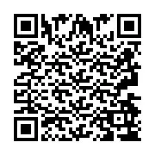 Código QR para número de telefone +2693494370