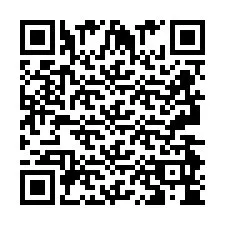 QR Code pour le numéro de téléphone +2693494418