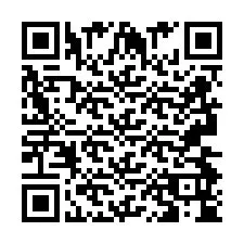 QR-koodi puhelinnumerolle +2693494423