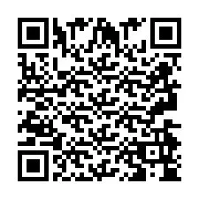 QR-code voor telefoonnummer +2693494450