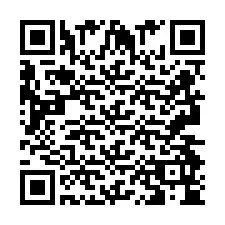 QR-code voor telefoonnummer +2693494469