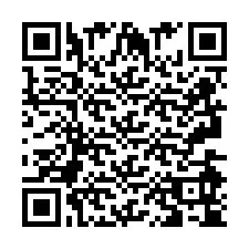 Código QR para número de telefone +2693494580