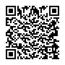 QR код за телефонен номер +2693494586