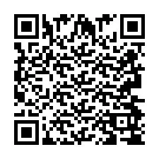 QR-code voor telefoonnummer +2693494736