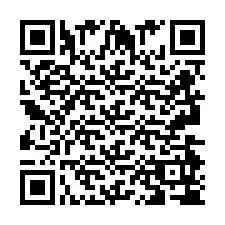 Codice QR per il numero di telefono +2693494744