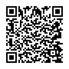 Código QR para número de teléfono +2693494778