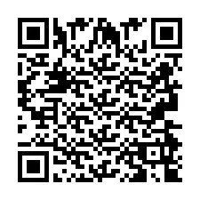 Código QR para número de telefone +2693494843