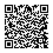 Código QR para número de telefone +2693494862