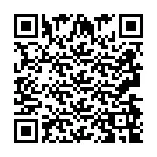 QR код за телефонен номер +2693494941