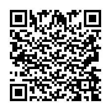 QR-koodi puhelinnumerolle +2693494961