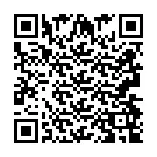 QR код за телефонен номер +2693494965