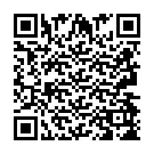 QR Code for Phone number +2693498268