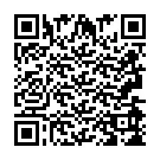 Código QR para número de telefone +2693498285