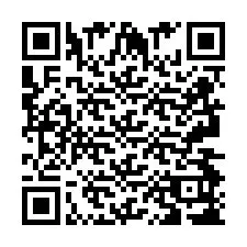 QR Code for Phone number +2693498328