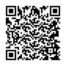 QR код за телефонен номер +2693498356