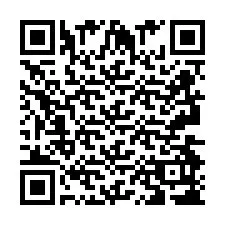 Código QR para número de telefone +2693498364