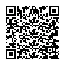 QR код за телефонен номер +2693498366