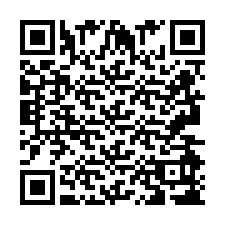 QR Code for Phone number +2693498389