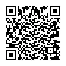 QR Code for Phone number +2693498398