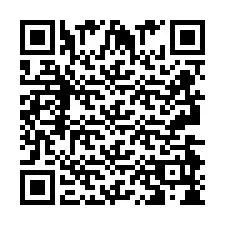QR Code for Phone number +2693498444